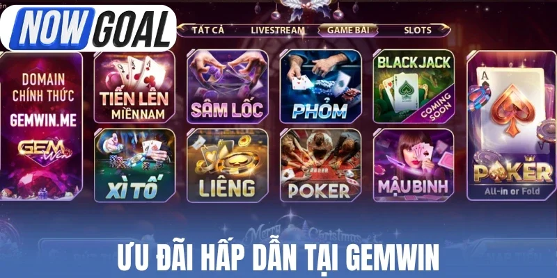 Ưu đãi hấp dẫn tại Gemwin