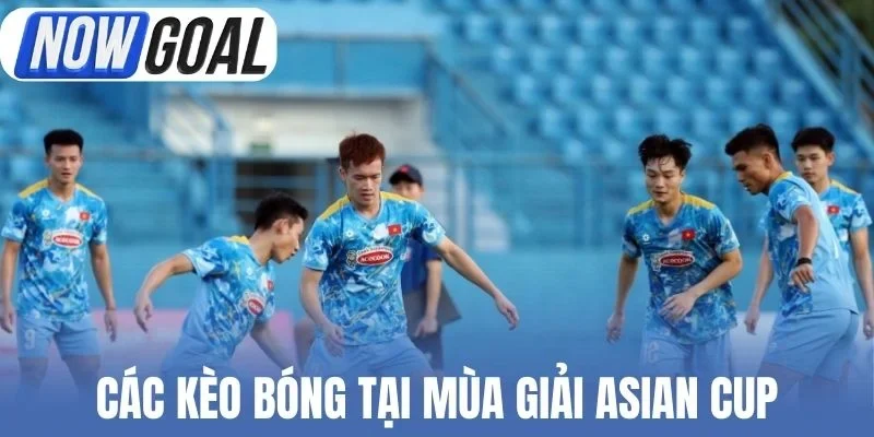Các kèo bóng tại mùa giải Asian Cup
